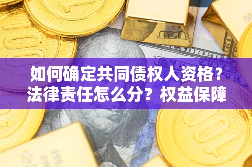 北京如何确定共同债权人资格？法律责任怎么分？权益保障技巧揭秘！