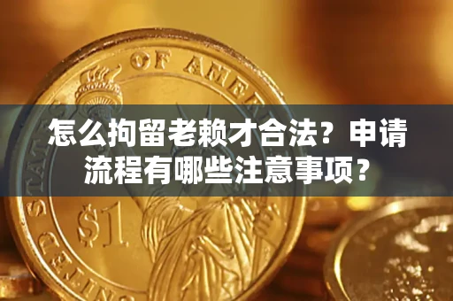 北京怎么拘留老赖才合法？申请流程有哪些注意事项？