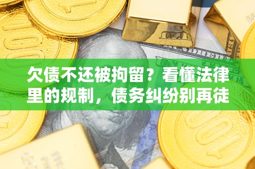 北京欠债不还被拘留？看懂法律里的规制，债务纠纷别再徒劳奔波