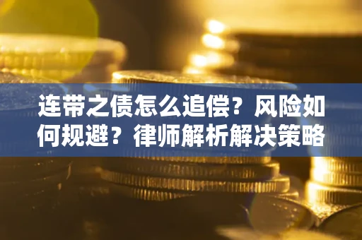 北京连带之债怎么追偿？风险如何规避？律师解析解决策略