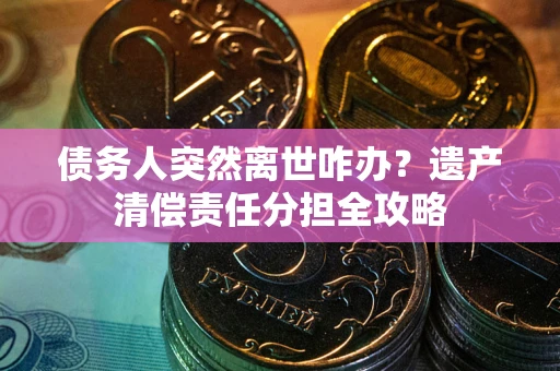北京债务人突然离世咋办？遗产清偿责任分担全攻略