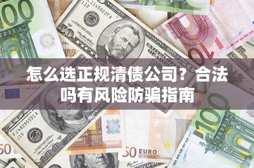 北京怎么选正规清债公司？合法吗有风险防骗指南